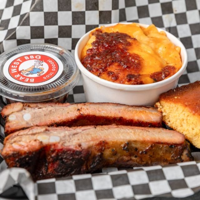 BBQ Ribs Lunch.