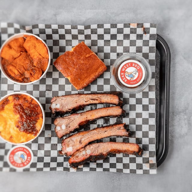 BBQ Ribs Dinner.